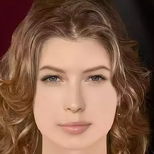 Jessica Biel Head - No Hair - Low poly head for game