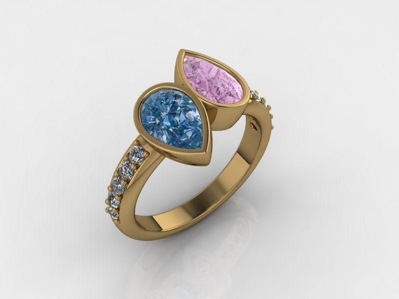 Ring AA 3D print model_1