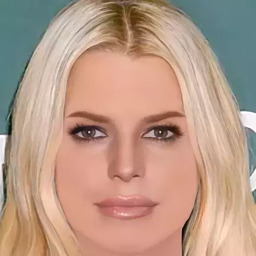 Jessica Simpson Head - No Hair - Low poly head for game