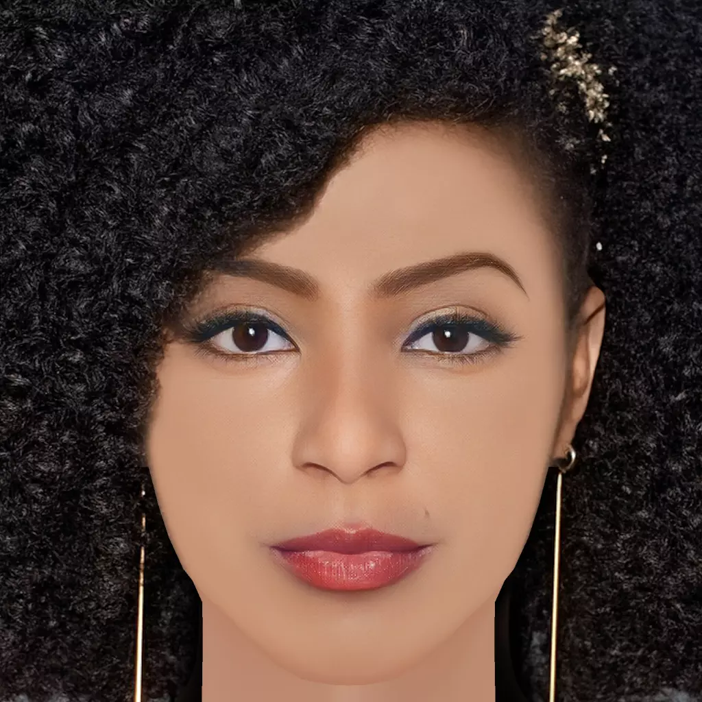 Jessica Williams Head - No Hair - Low poly head for game Low-poly 3D model