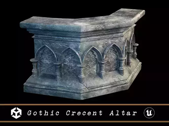 Gothic Crescent Altar