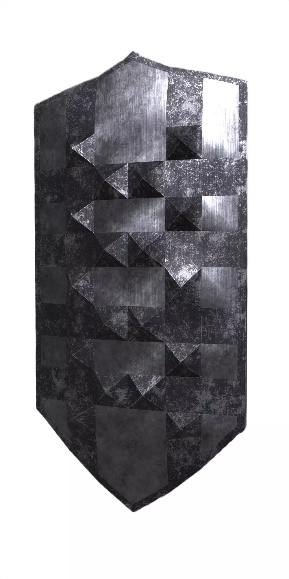 Modular Melee Swords And Shields Stylized Procedural Weapon Pack Low-poly 3D model_67