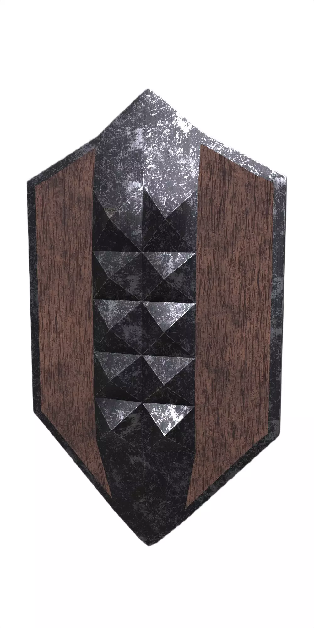 Modular Melee Swords And Shields Stylized Procedural Weapon Pack Low-poly 3D model_65