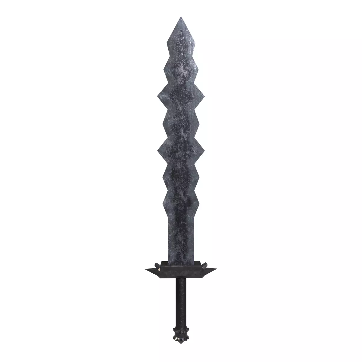 Modular Melee Swords And Shields Stylized Procedural Weapon Pack Low-poly 3D model_29