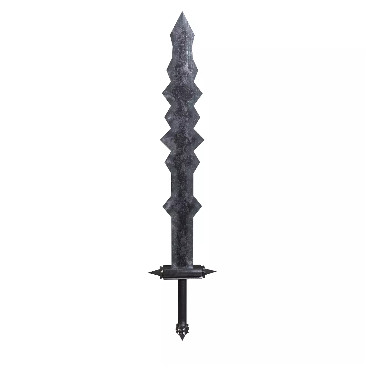 Modular Melee Swords And Shields Stylized Procedural Weapon Pack Low-poly 3D model_18