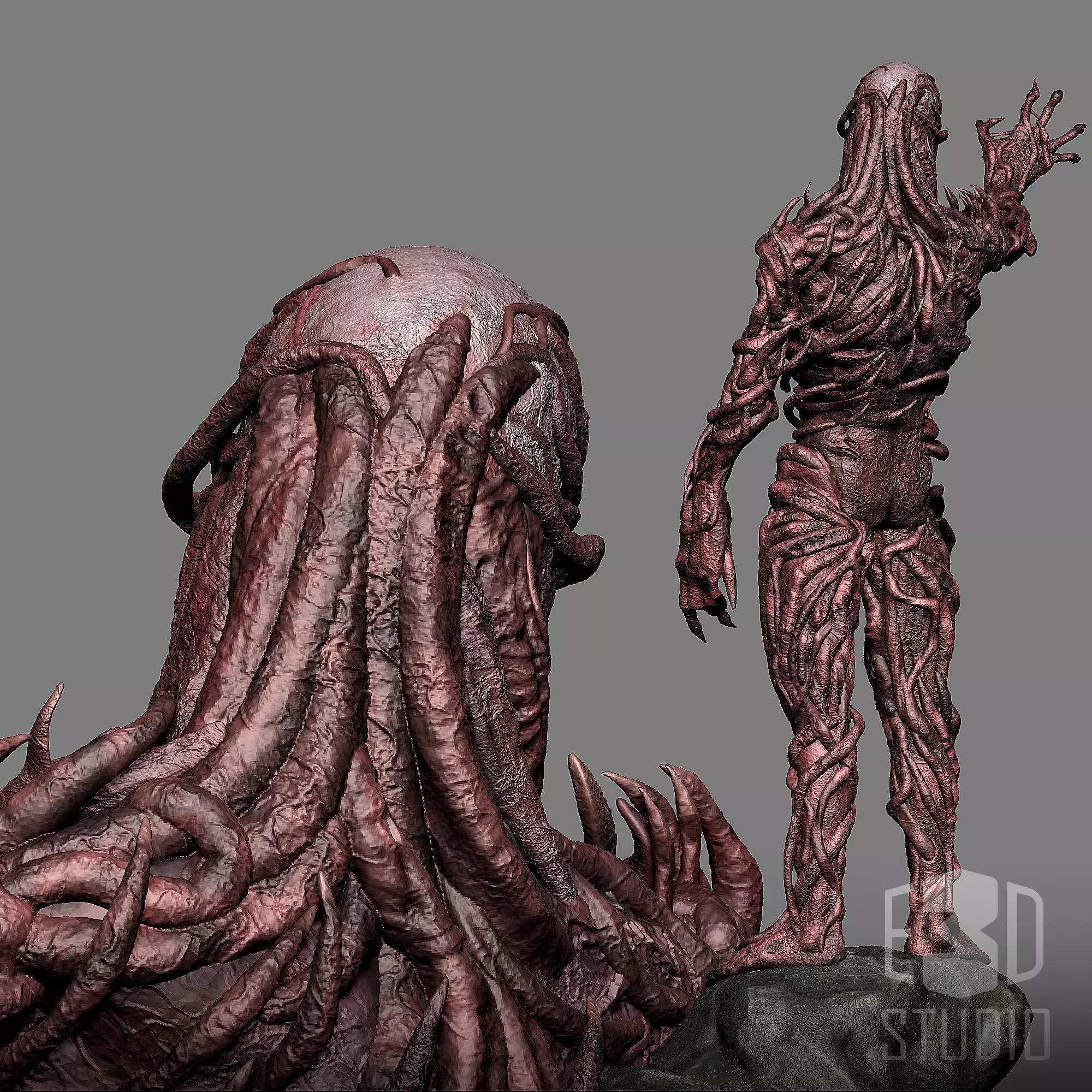 VECNA MODEL FROM STRANGER THINGS 3D print model_3