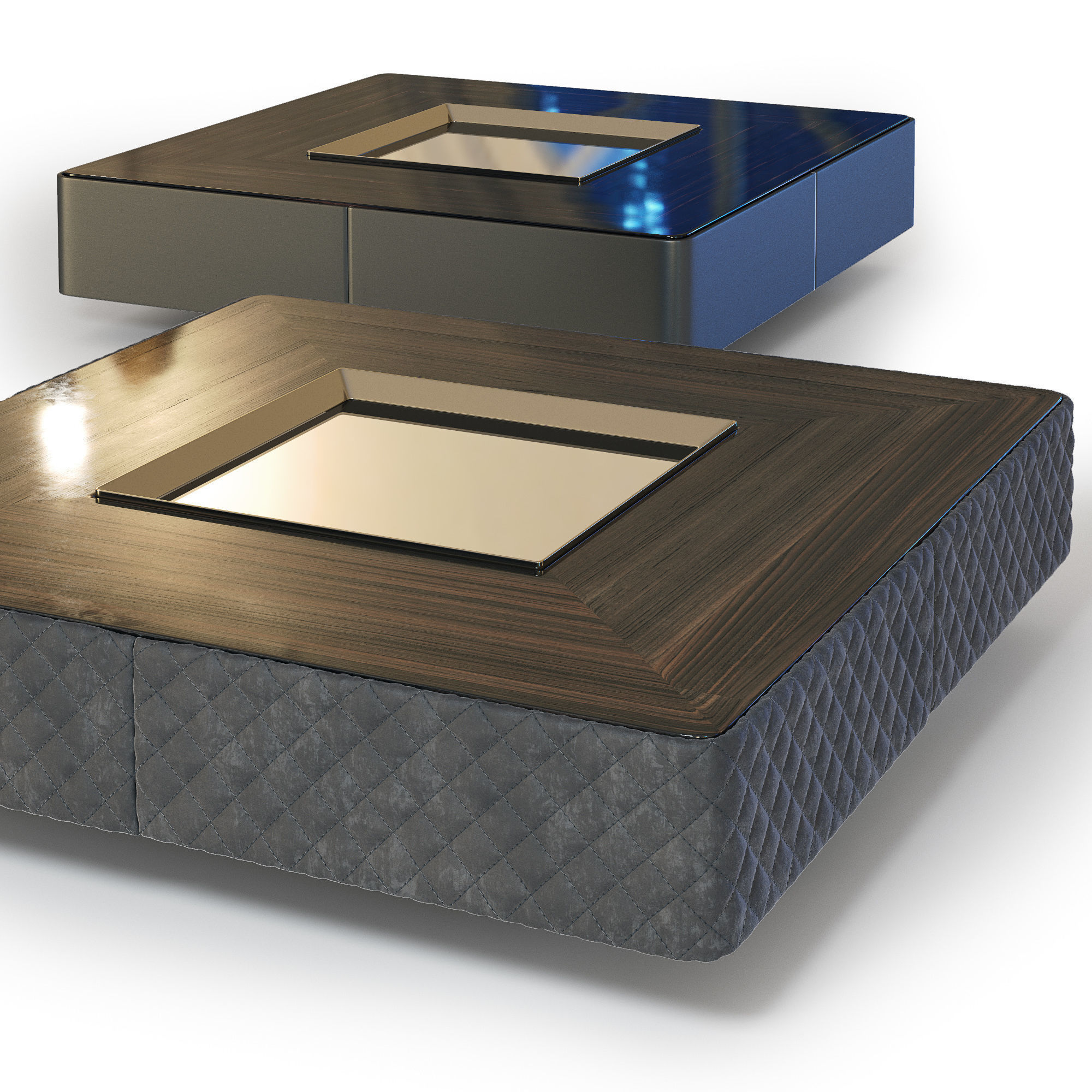 FRATELLI LONGHI Coffee Tables Set 02 3D model_4