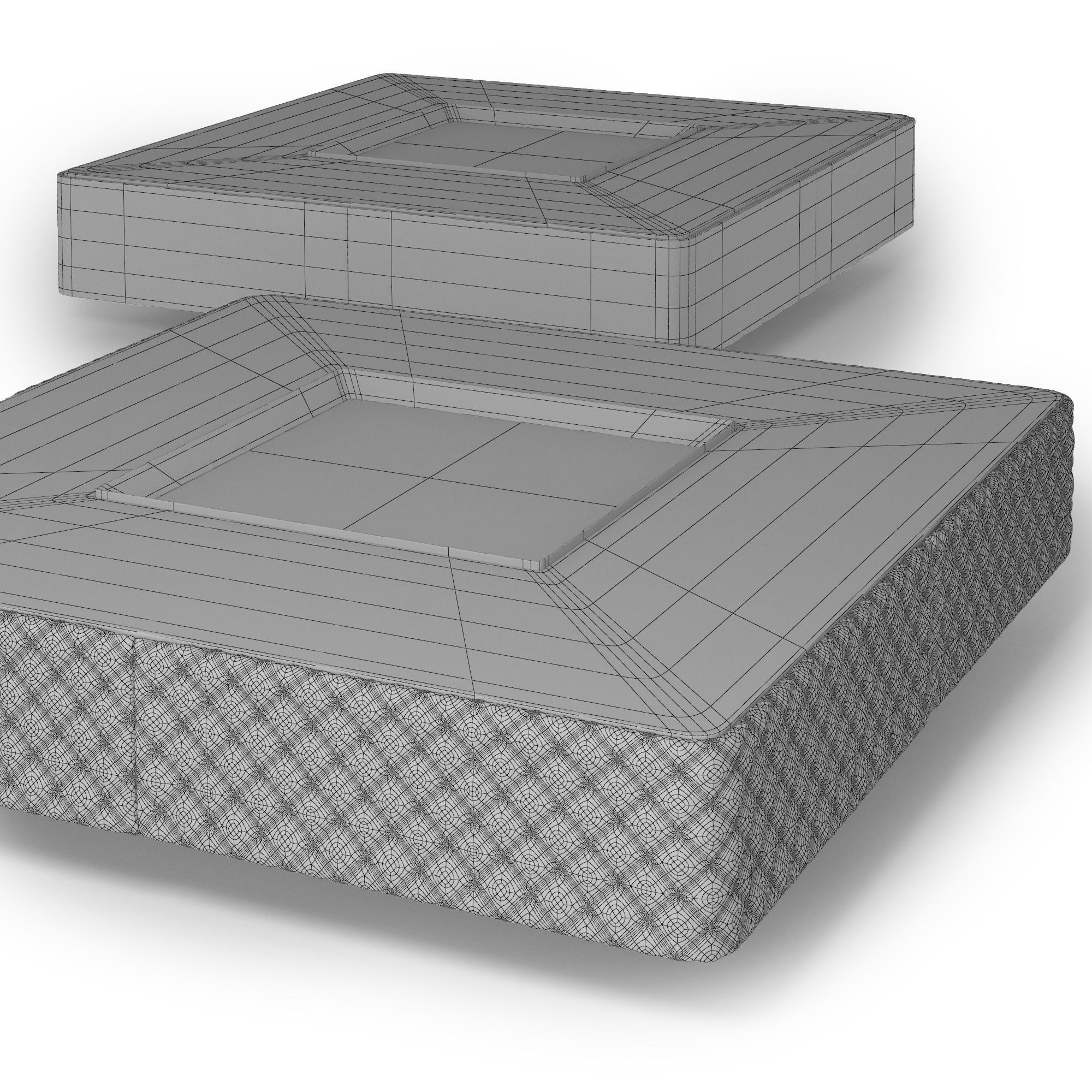 FRATELLI LONGHI Coffee Tables Set 02 3D model_5