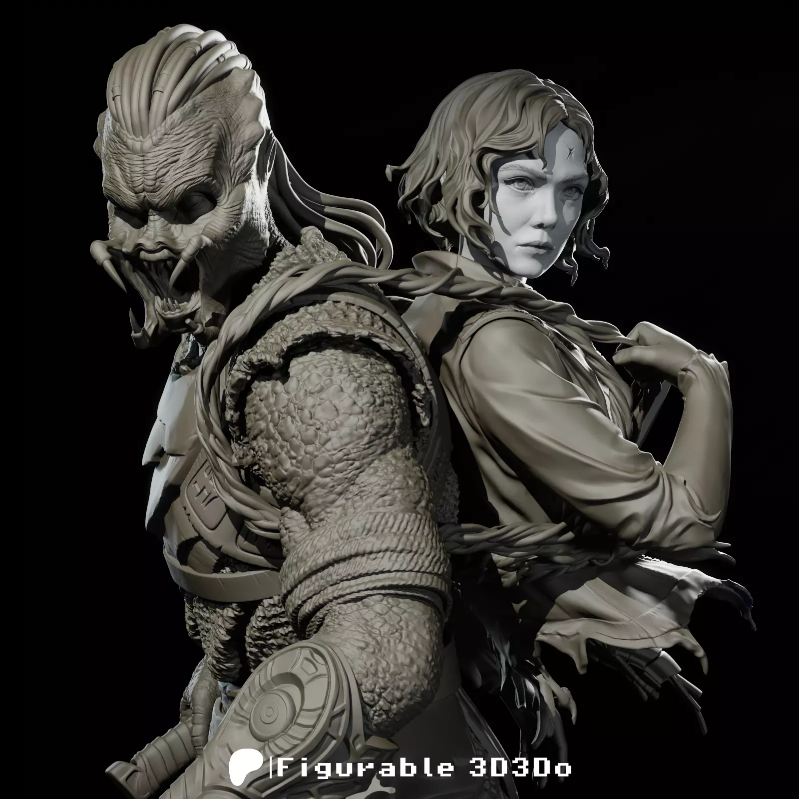 Predator Badland printable 3D print model