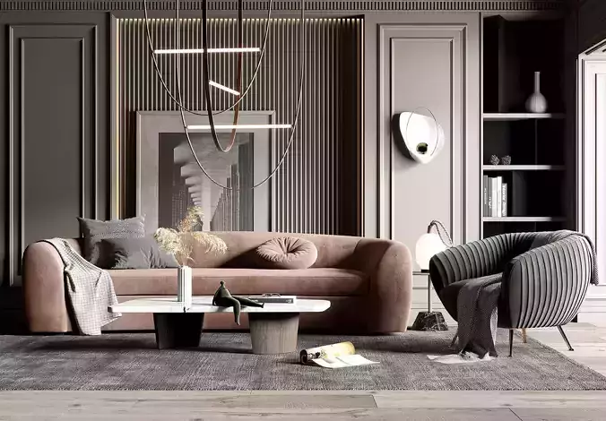 Parisian interior scene