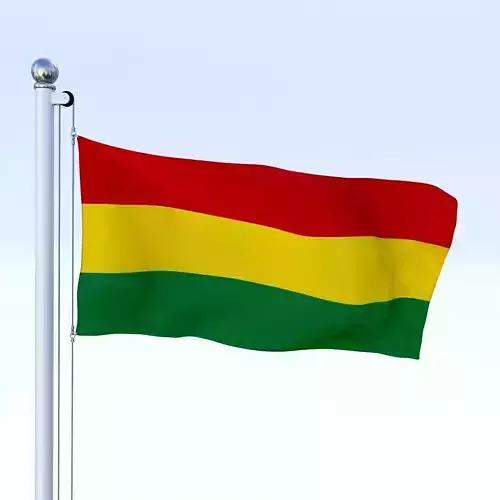 Animated Bolivia Flag
