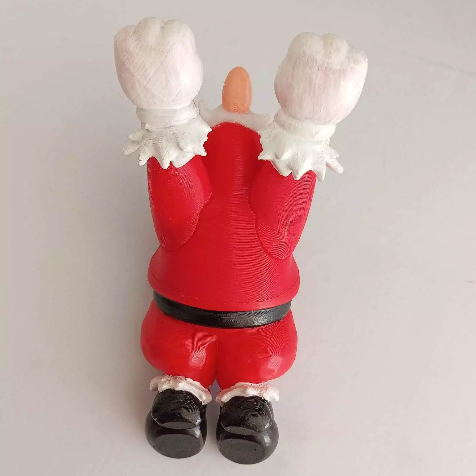 Angry Santa Claus Merry Christmas 3D print model_4