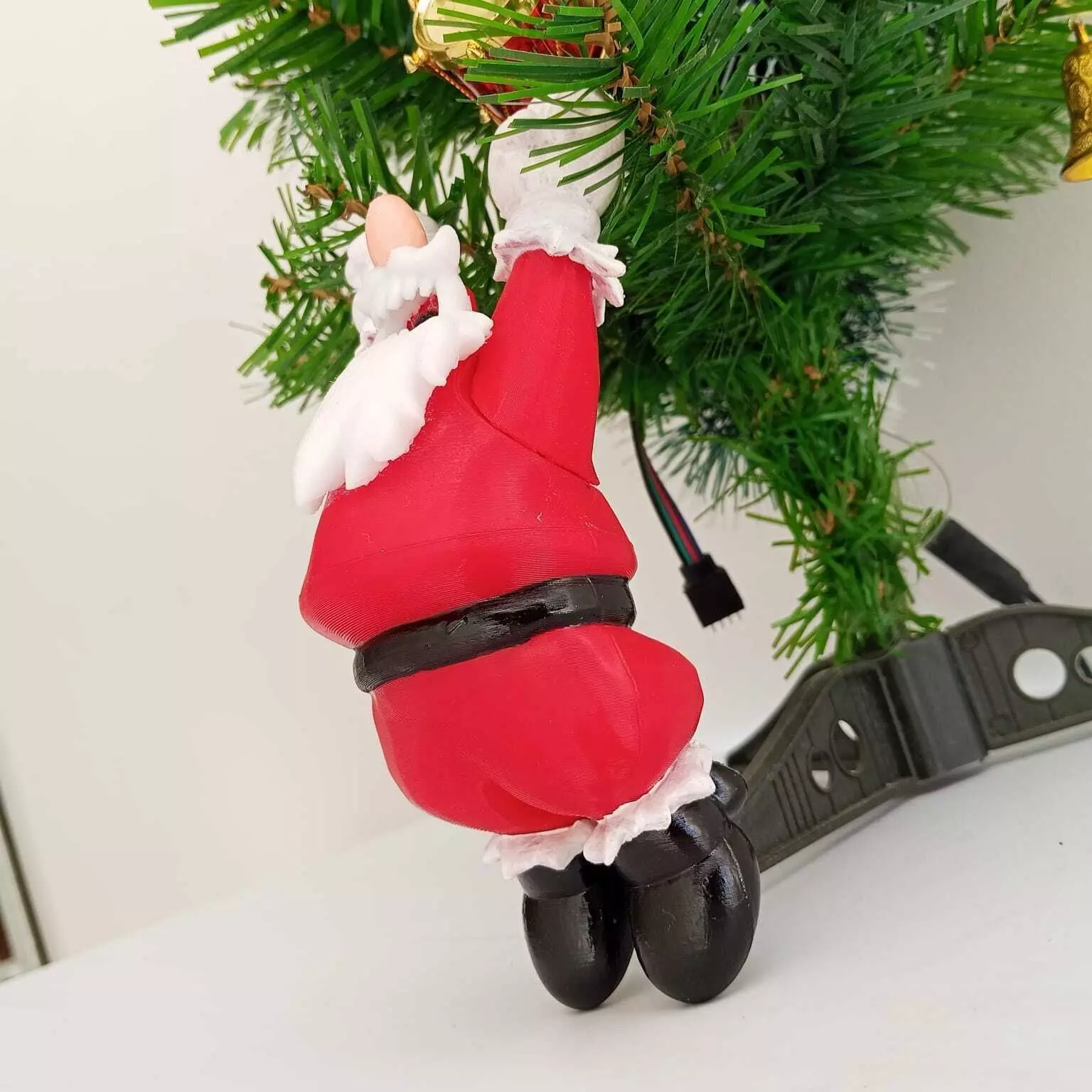 Angry Santa Claus Merry Christmas 3D print model_2
