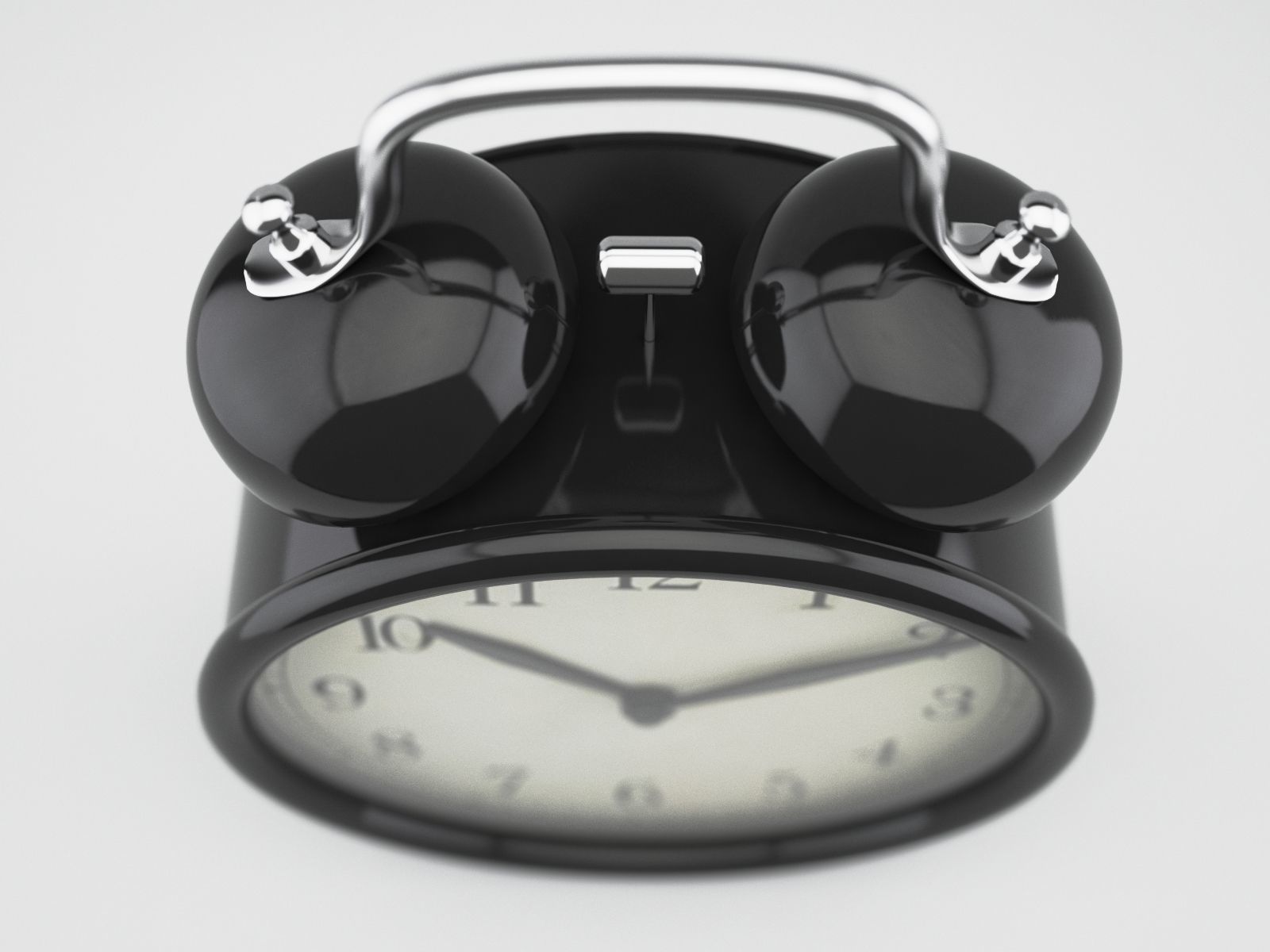 Alarm clock 3D model_2