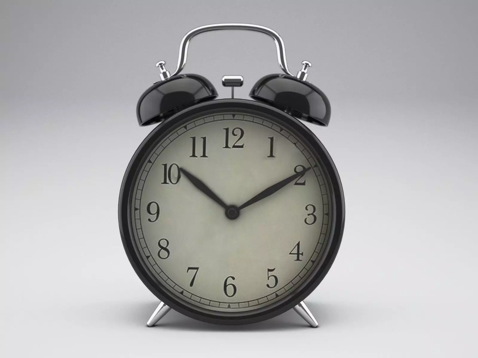 Alarm clock 3D model_0