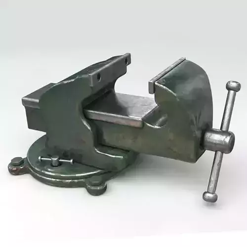 vise tool Low-poly 3D model
