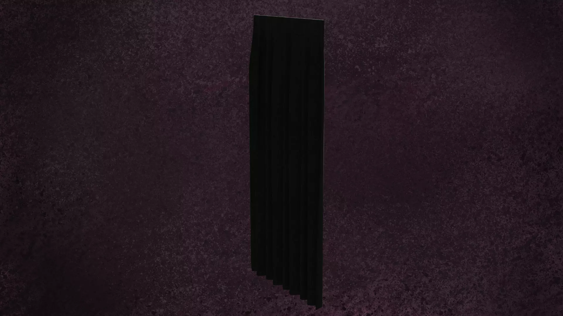 Deco Curtains Long Series C Long Single G3 N2 3D model_5