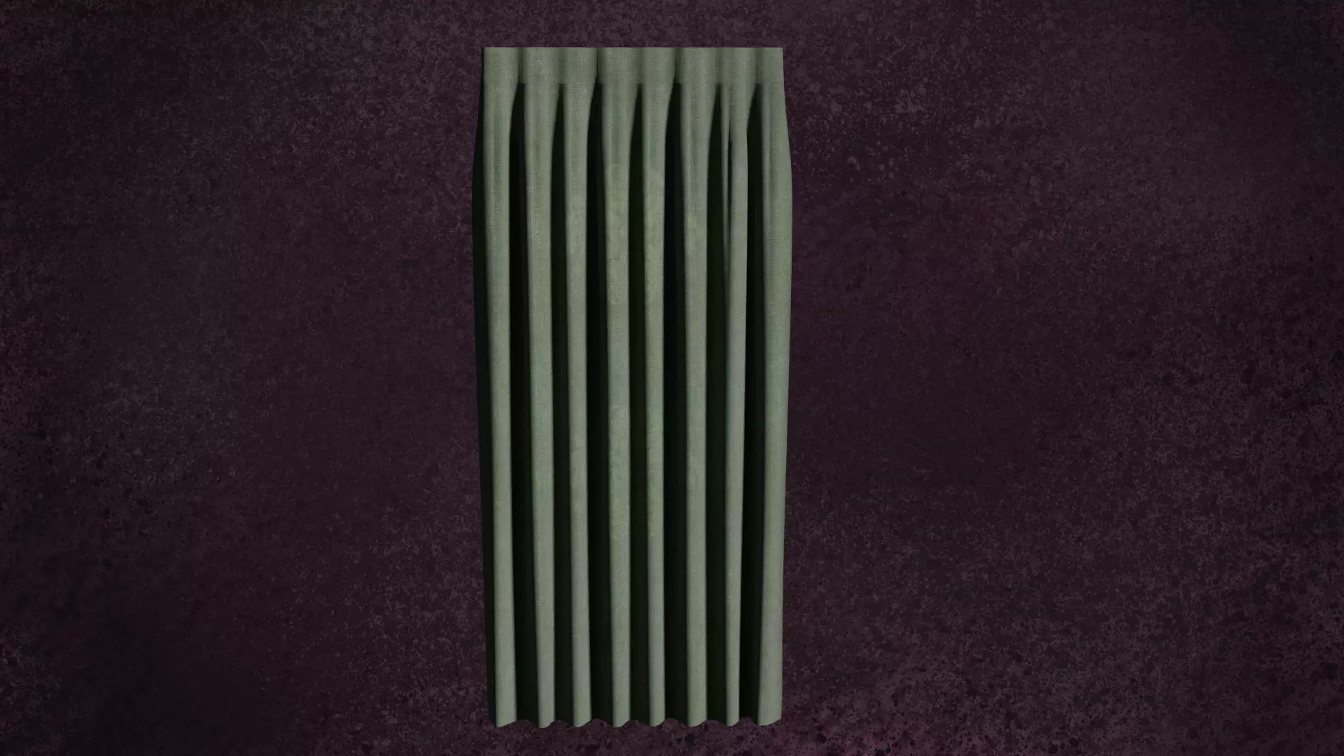 Deco Curtains Long Series C Long Single G3 N2 3D model_2