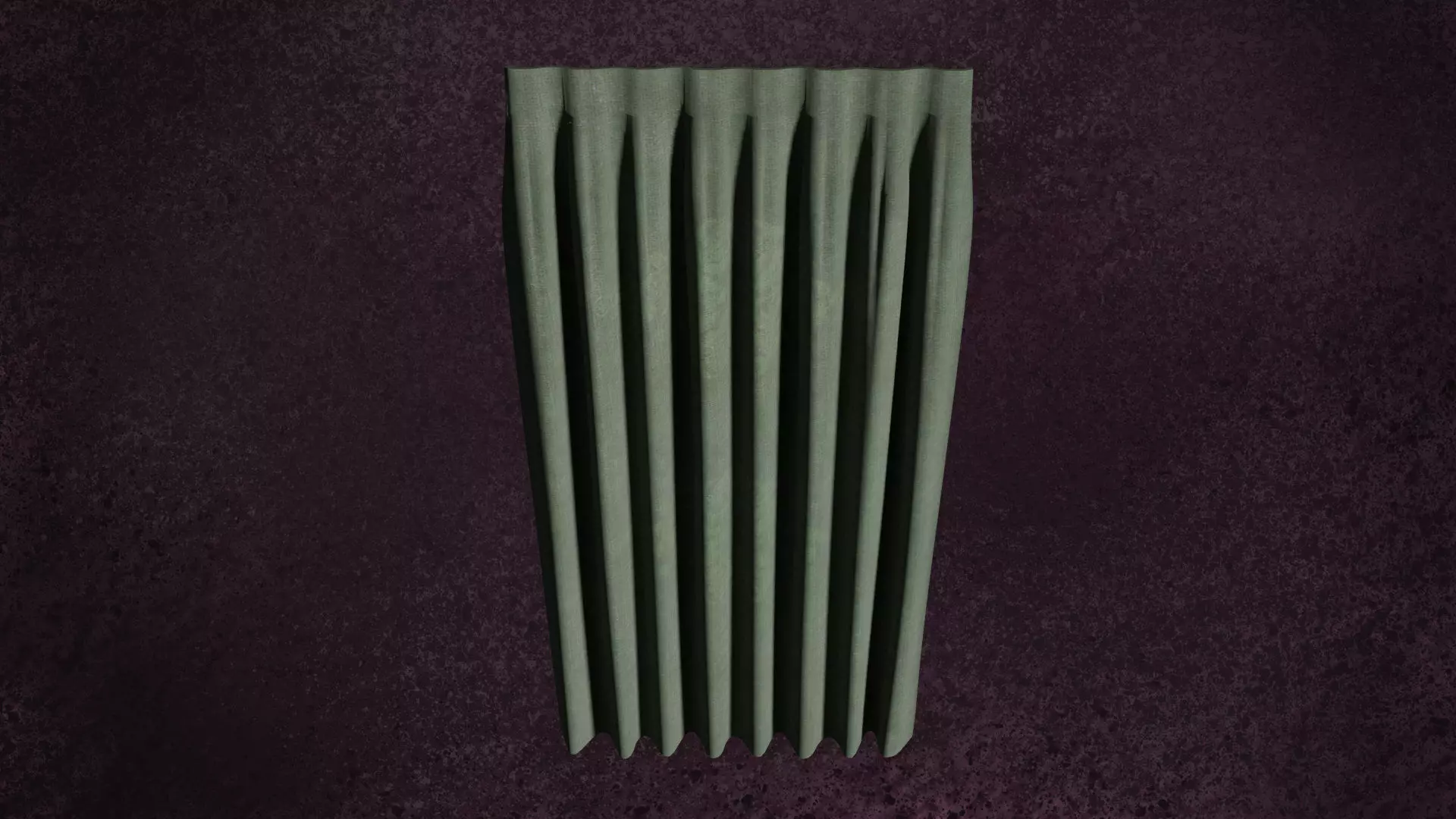 Deco Curtains Long Series C Long Single G3 N2 3D model_6