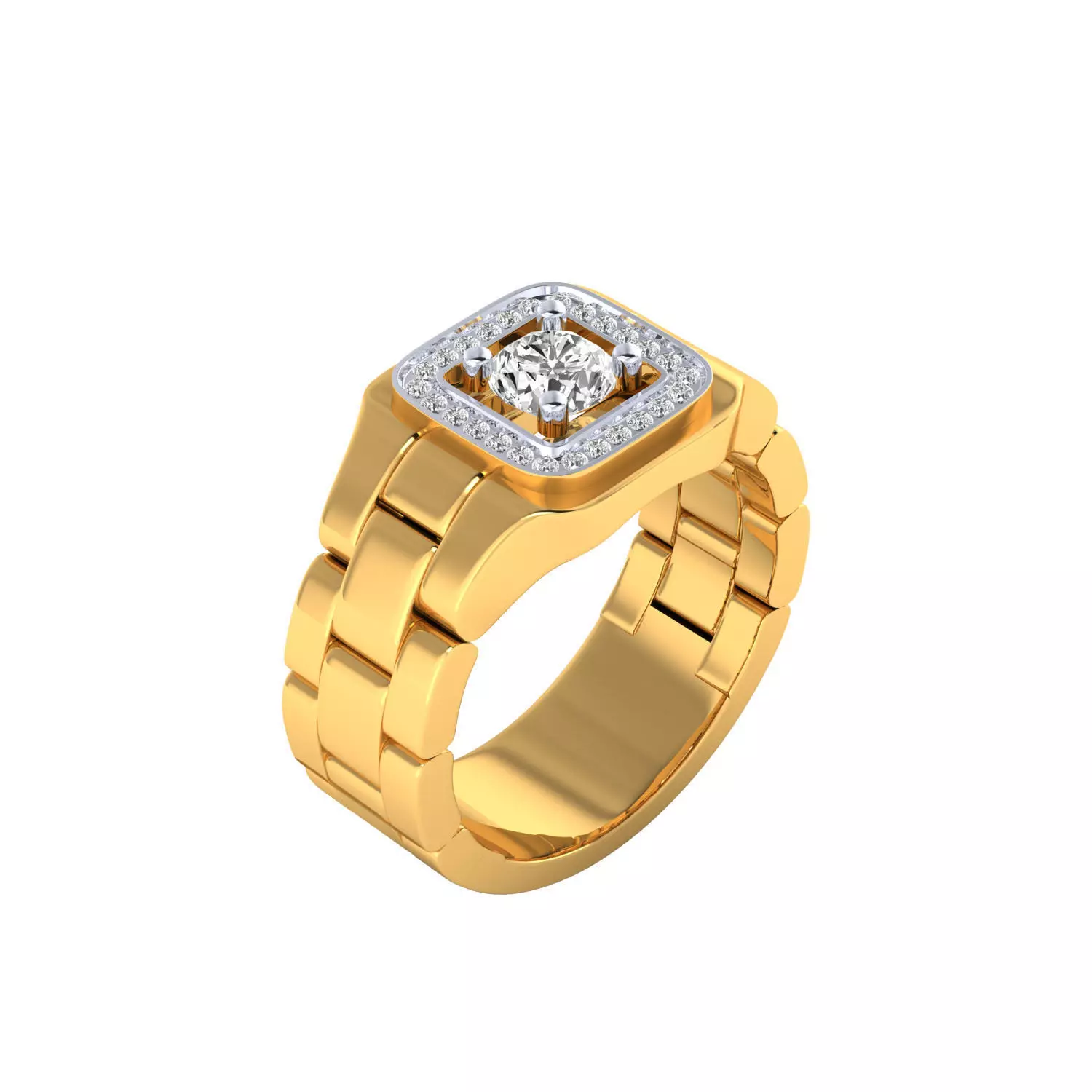 Mens Ring 3dm stl renders obj fbx slc jcd mtl details 3D print model_18