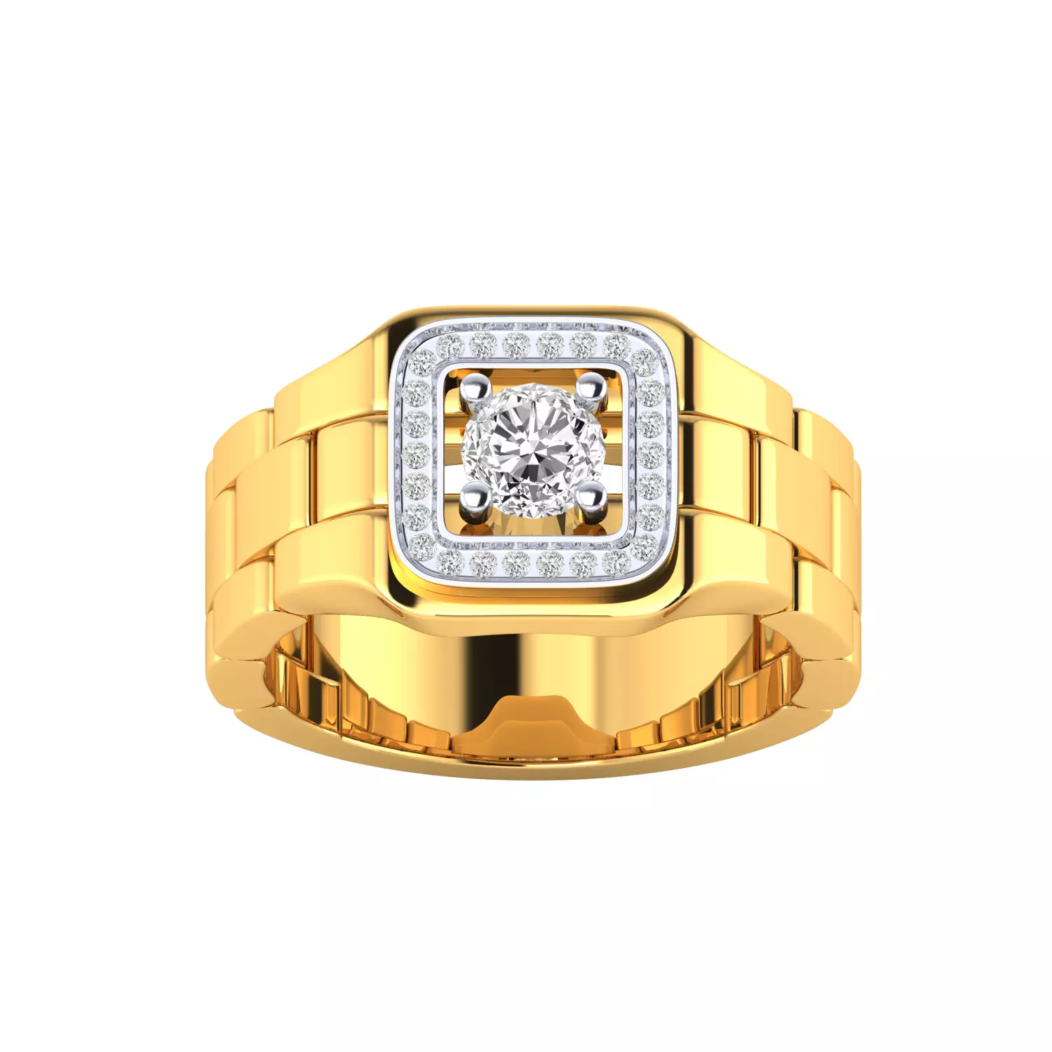 Mens Ring 3dm stl renders obj fbx slc jcd mtl details 3D print model_23