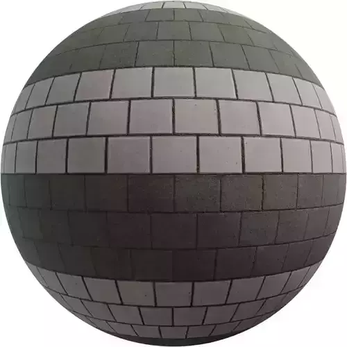 Premium Seamless Paving Bricks Texture