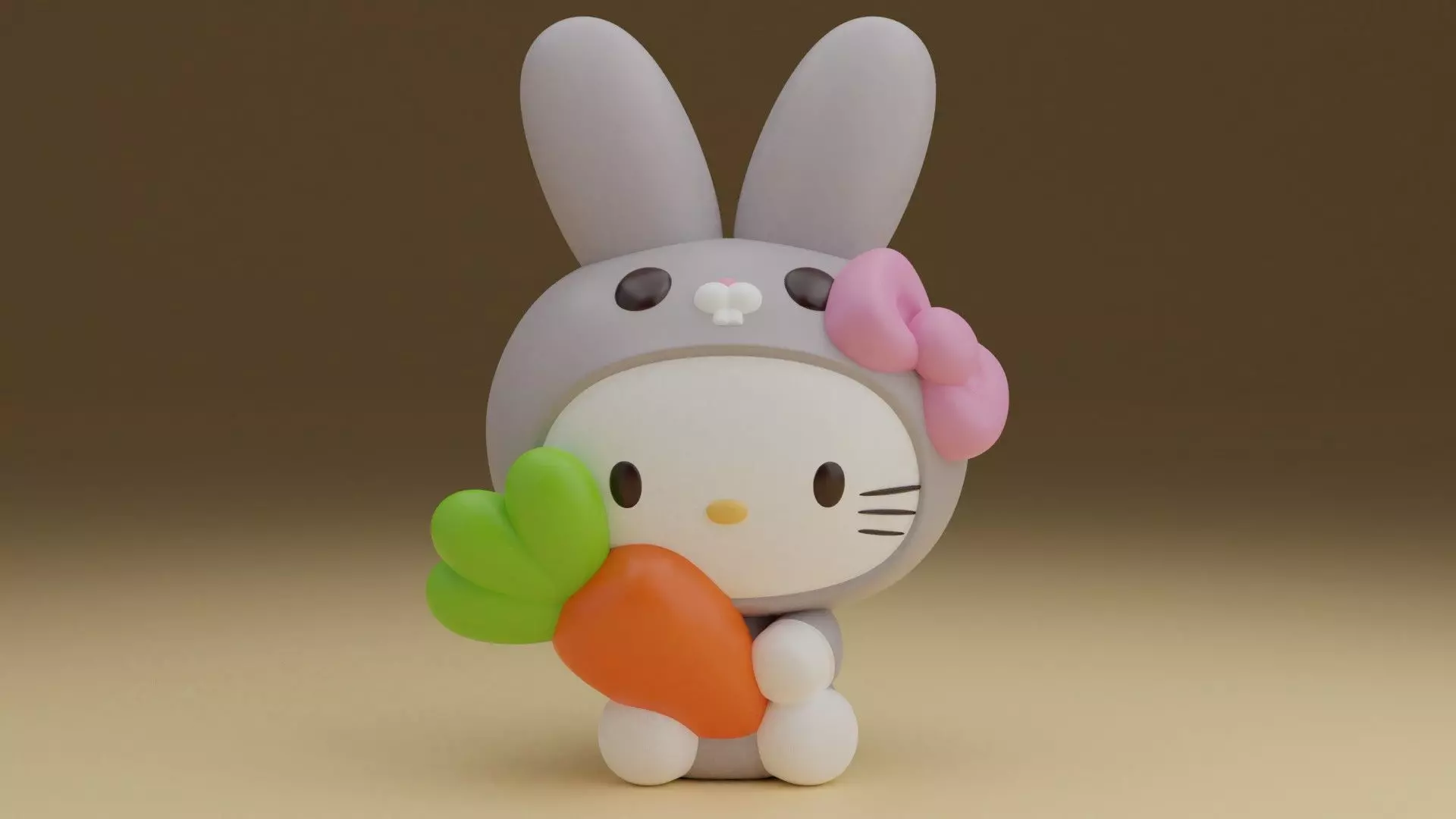 Rabbit sanrio hello kitty 57 3D print model_0
