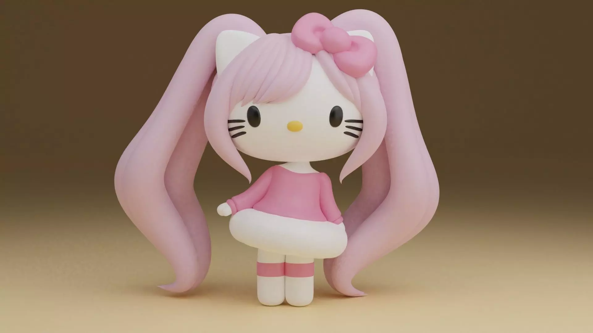 Sanrio hello kitty 51 3D print model