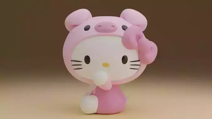 Pig sanrio hello kitty 46