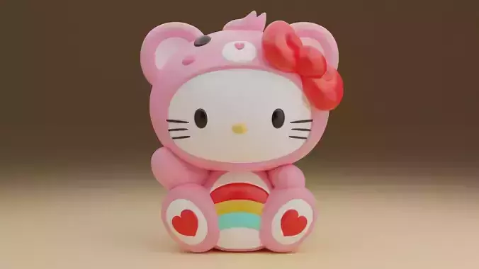 Teddy bear Sanrio hello kitty 43