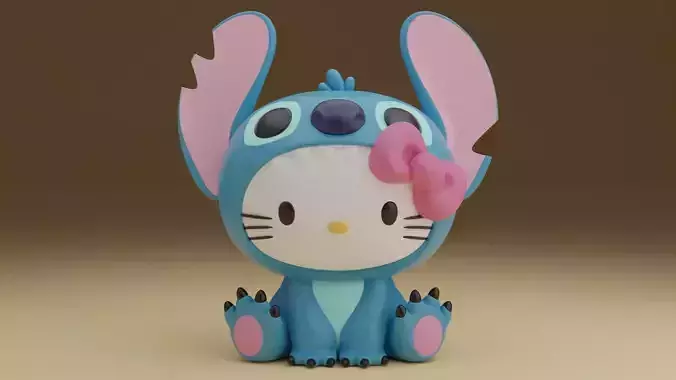 Stitch sanrio hello kitty 48