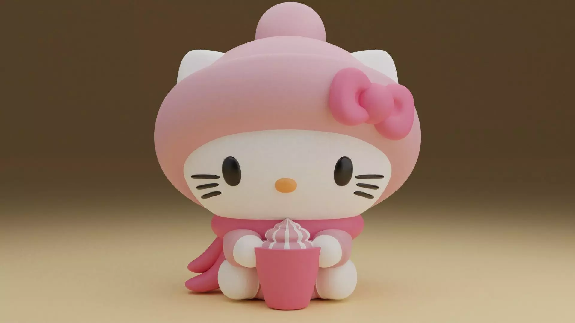 Christmas sanrio hello kitty 42 3D print model_0