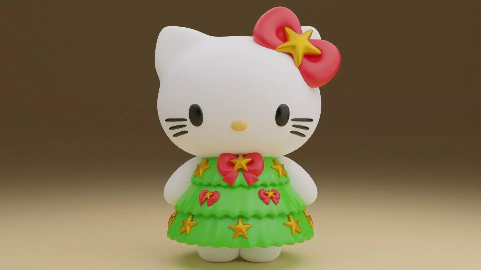 Christmas sanrio hello kitty 39 3D print model_0