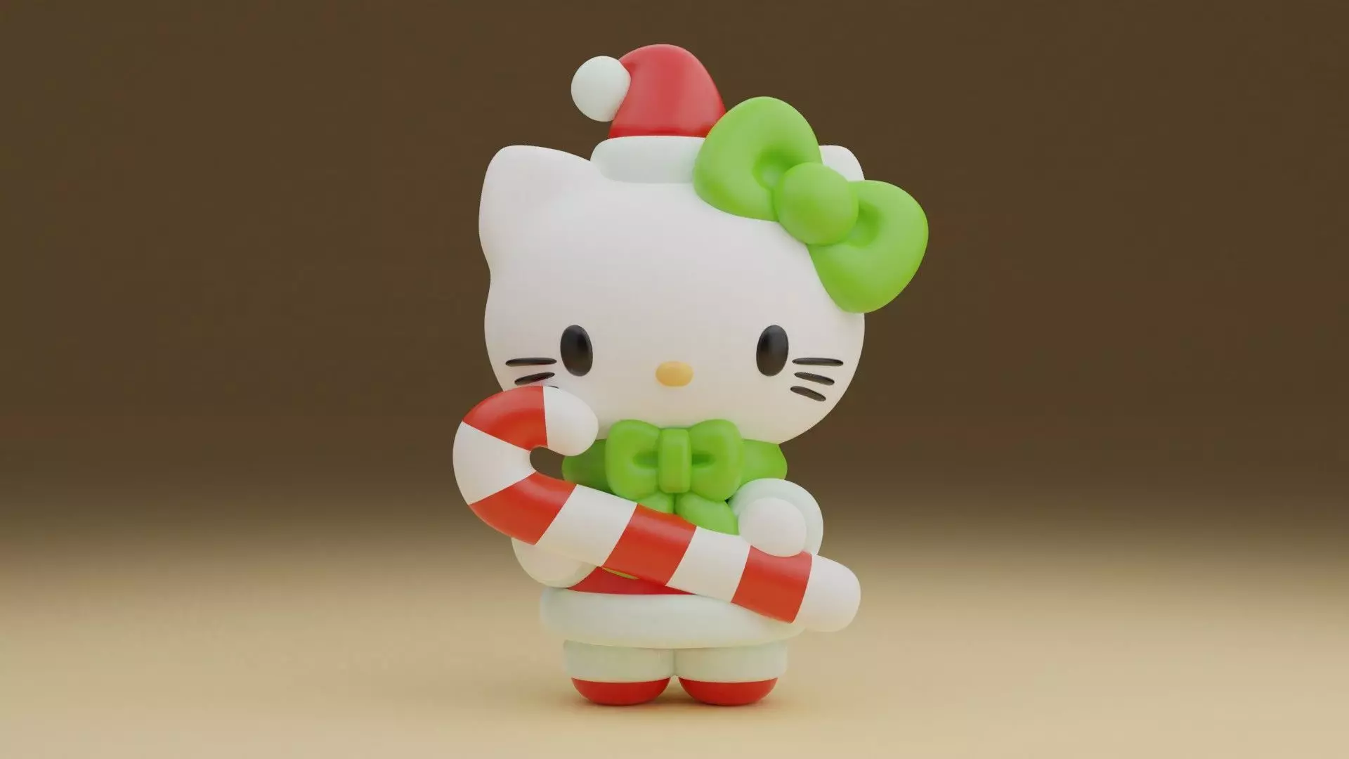 Christmas sanrio hello kitty 24 3D print model_0