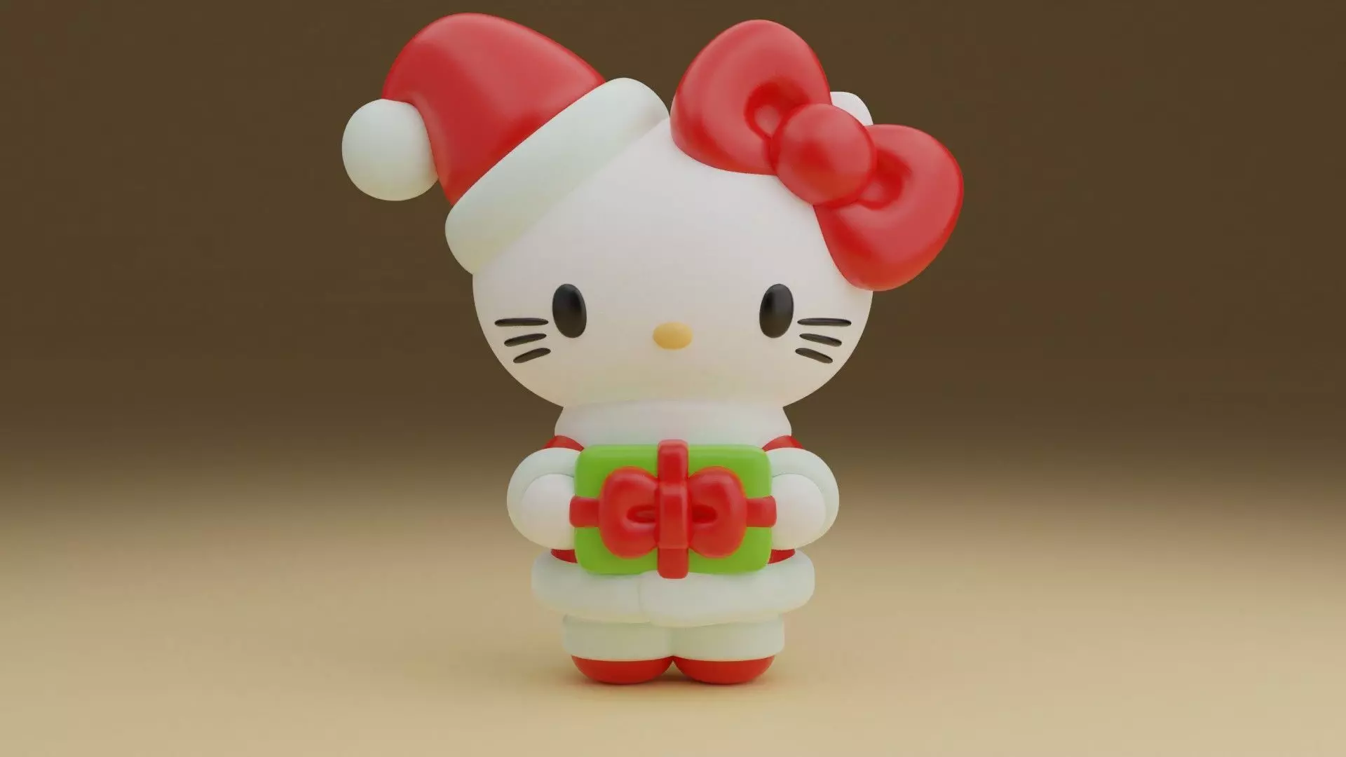 Christmas sanrio hello kitty 23 3D print model_0