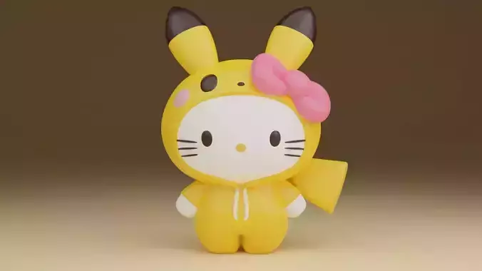 Pikachu Pokemon sanrio hello kitty 17