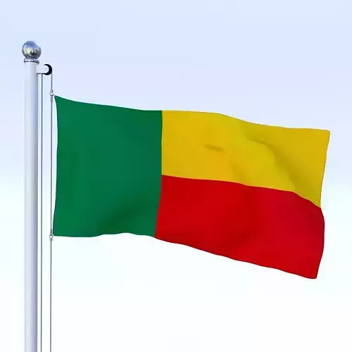 Animated Benin Flag