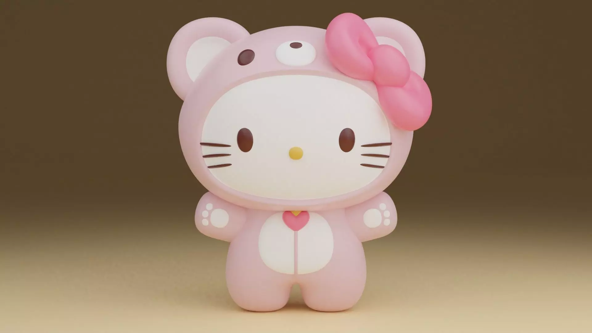 Sanrio hello kitty 13 3D print model_0