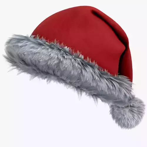 Low Poly Santa Hat