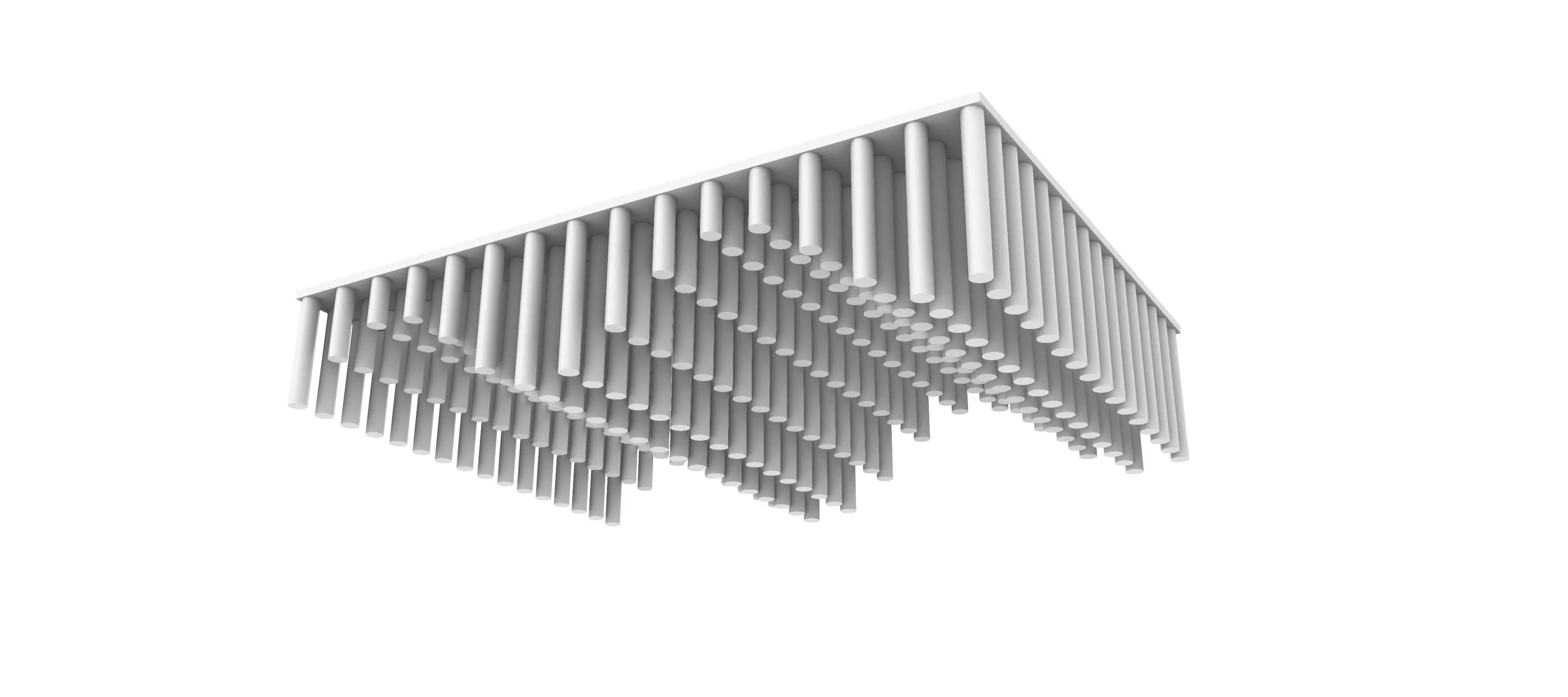 Parametric Ceiling Design in Rhino Grasshopper Files Download 3D model_1