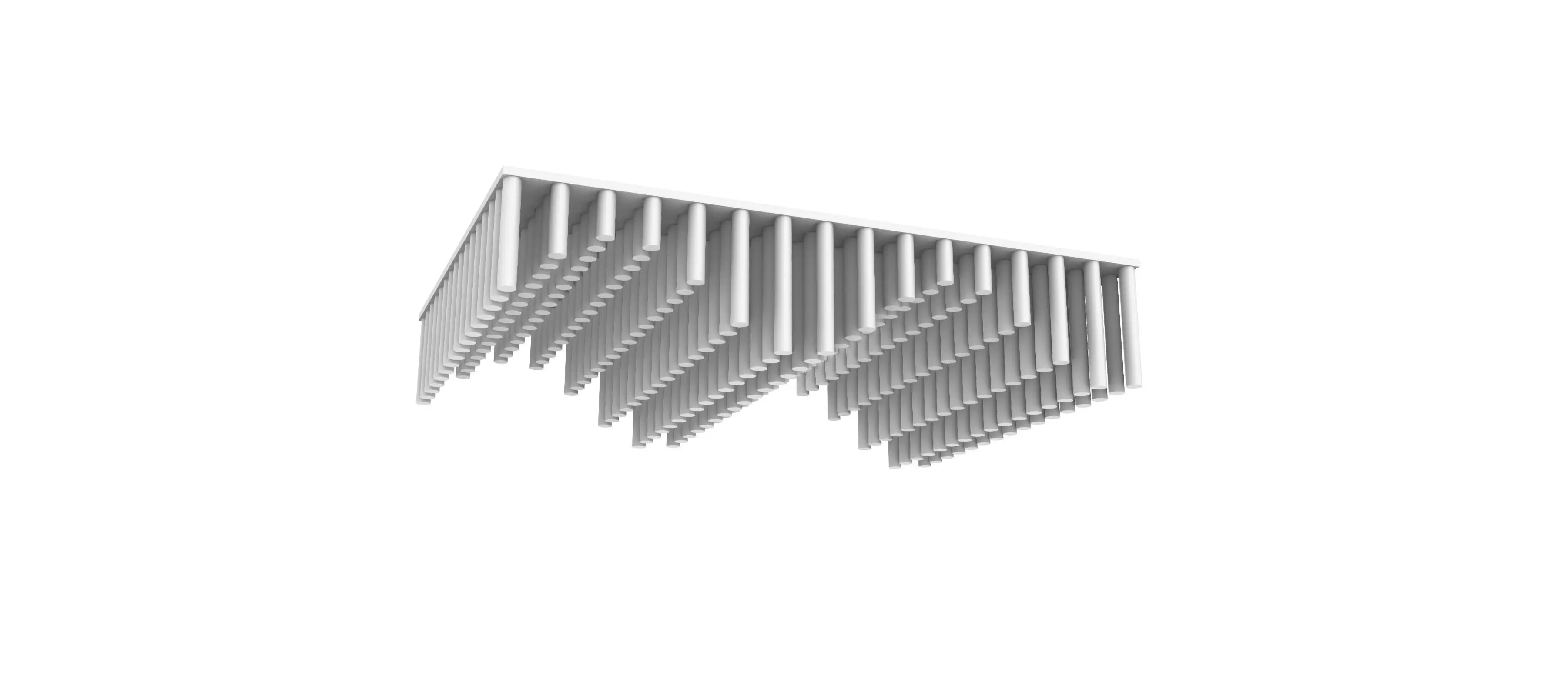 Parametric Ceiling Design in Rhino Grasshopper Files Download 3D model_3