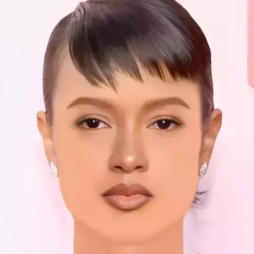 Karrueche Tran Head - No Hair - Low poly head for game