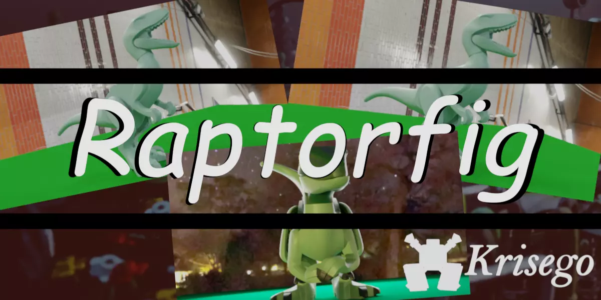 LEGO Raptorfig Free 3D model_0