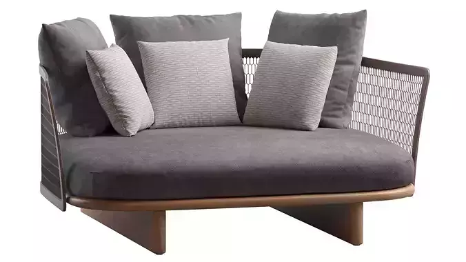 Kettal Daybed 3D model 3