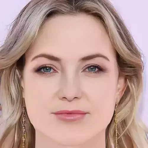 Kate Hudson Head - No Hair - Low poly head for game