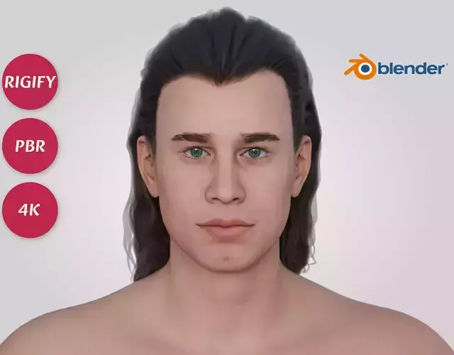 John Travolta - American Celebrity Actor - Long Hair