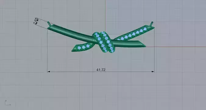 Tiffany Knot Necklace