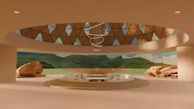 Metaverse Environment 06 - Baked