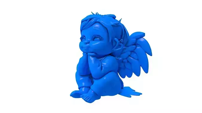 Baby Angel -  Christmas Angel -  Christmas Ornament 