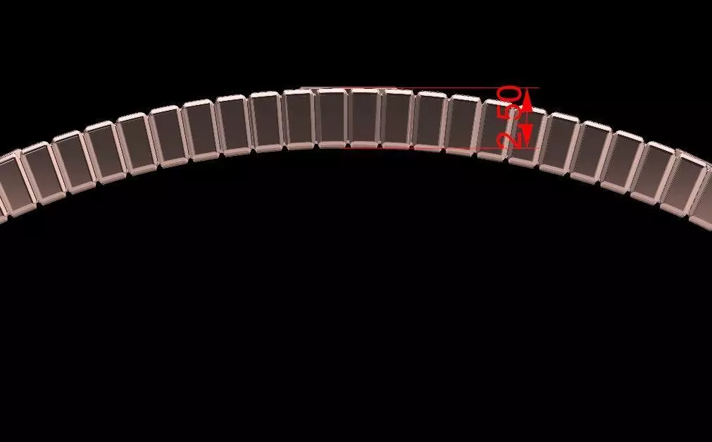 Love Unlimited Bracelet 3D Model 3D print model_7